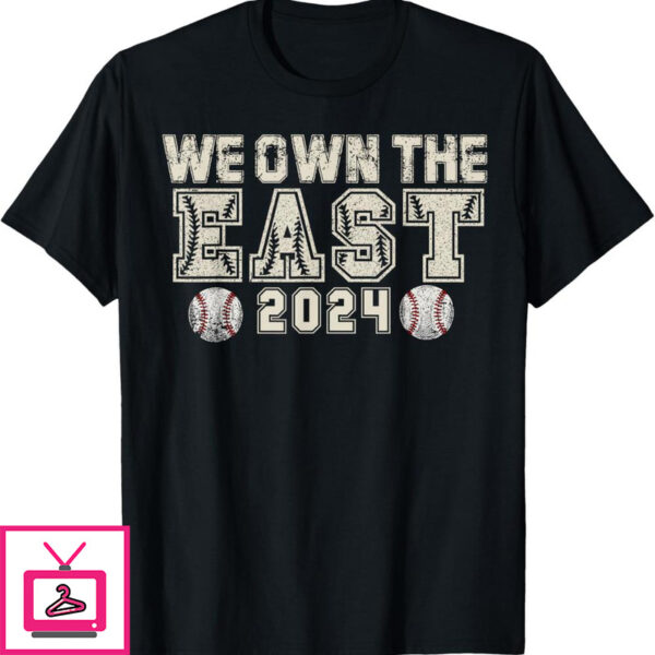 We Own The East Phillies T-Shirt 2024 Champions Winner