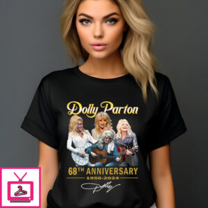 Dolly Parton 68th Anniversary 1956 2024 Signature Shirt