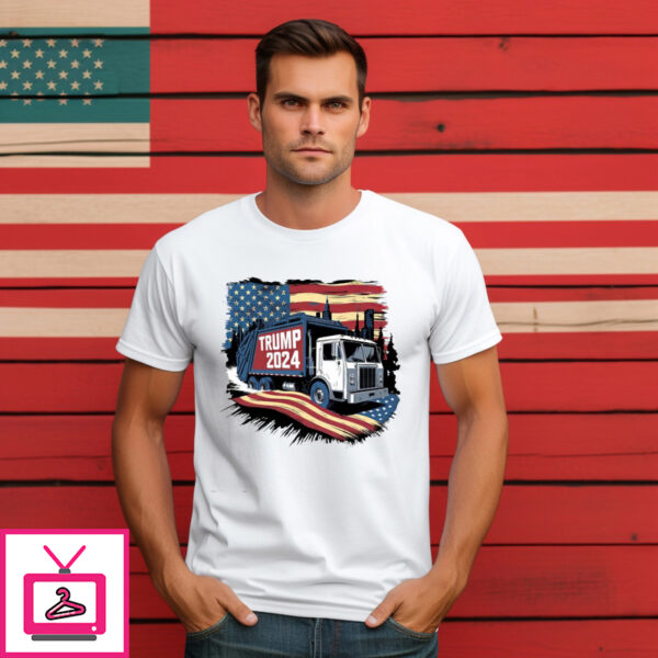 Donald Trump Garbage Truck 2024 T-Shirt