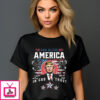 Donald Trump God Bless America In God We Trust 2024 T-Shirt