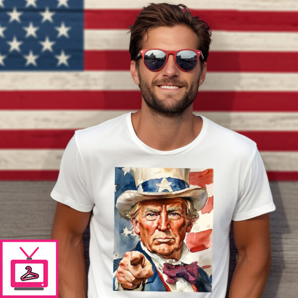 Donald Trump Uncle Sam Make America Great Again 2024 T-Shirt