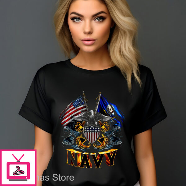 Eagle The Sea Is Ours United States Navy Shirt