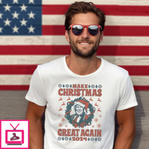 Make Christmas Great Again 2024 Ugly Shirt