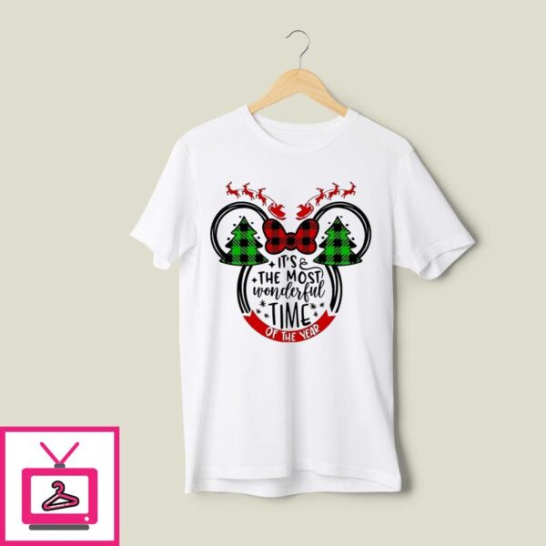 Minnie Mouse It’s The Most Wonderful Time Of The Year 2024 T-Shirt