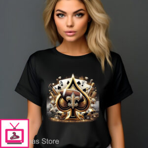 New Orleans Saints Aces Card 2024 Shirt