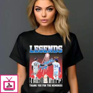 Orel Hershiser Fernando Valenzuela Legends Thank You For The Memories Signature 2024 Shirt