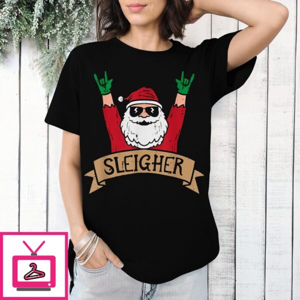 Santa Claus Sleigher Christmas 2024 T-Shirt