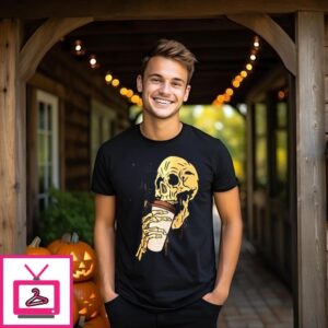 Skull Coffee Will Help 2024 T-Shirt