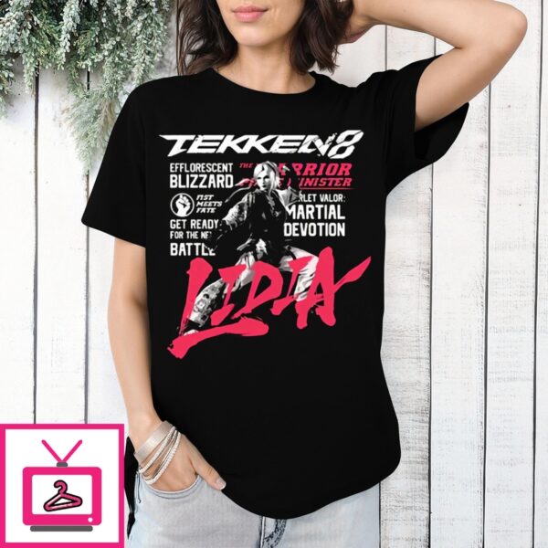 Tekken 8 Get Ready For The New Battle Lidia T-Shirt