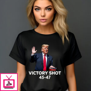 Trump Victory Shot 45-47 Shirt