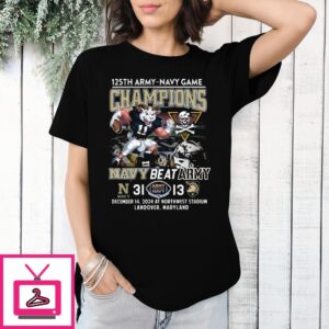 125Th Army-Navy Game Champions Navy Beat Army 2024 T-Shirt