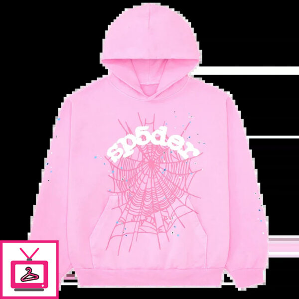 A Pink Spider Web Hoodie Get Up to 30 Discount