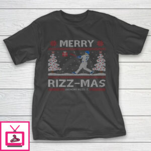 Anthony Rizzo Tshirt Merry Rizz Mas Christmas Ugly T-Shirt