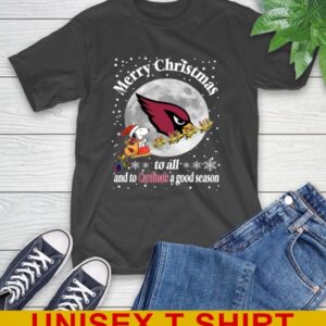 Arizona Cardinals Merry Christmas To All And To Cardinals A Good Season NFL Football Sports T-Shirt