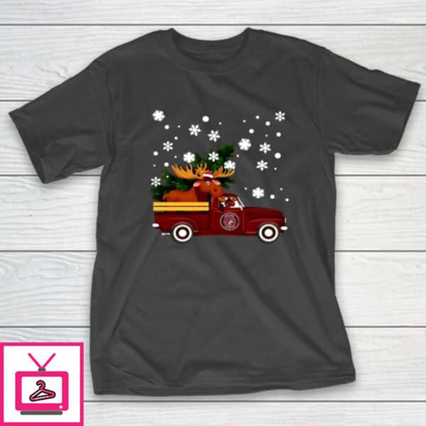 Arizona Coyotes Bring Christmas Home NHL T-Shirt