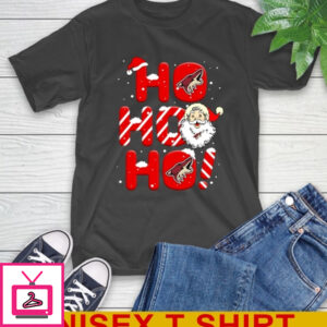 Arizona Coyotes NHL Hockey Ho Ho Ho Santa Claus Merry Christmas Shirt T-Shirt