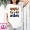 Bart Vs Homer Bengals Vs Cowboys 2024 T-Shirt