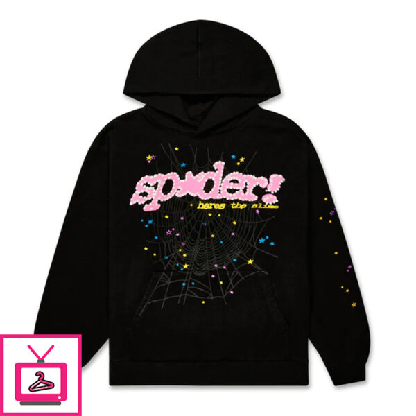 Black PNK V2 Hoodie Sp5der Limited Stock Shop Now