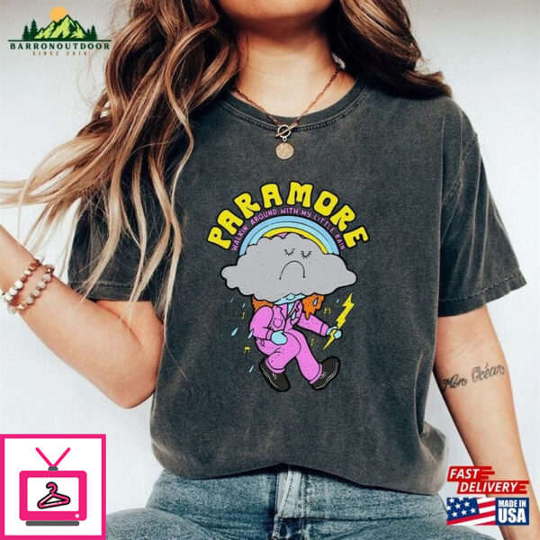 Comfort Colors® Sad Cloud Paramore 2023 Shirt This Is Why Tour T-Shirt Sweatshirt