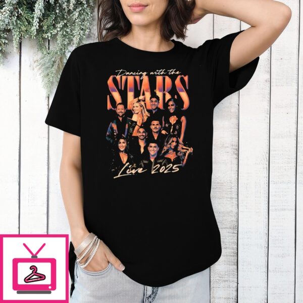 Dancing With The Stars 2025 T-Shirt-Faceai