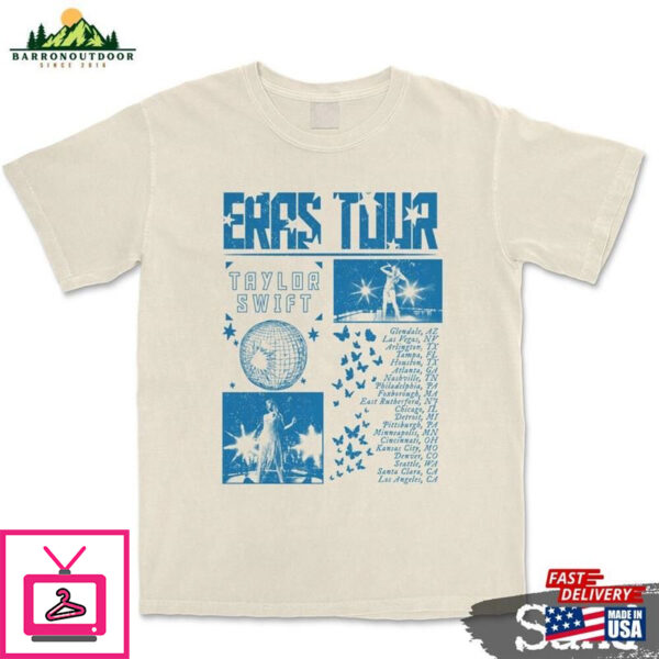 Ds308 Taylor The Eras Tour T-Shirt Swiftie Merch Unisex