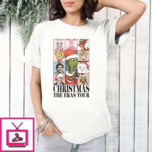 Grinch Christmas The Eras Tour Vintage 2024 T-Shirt