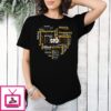 Heart Pittsburgh Steelers Players Name T-Shirt
