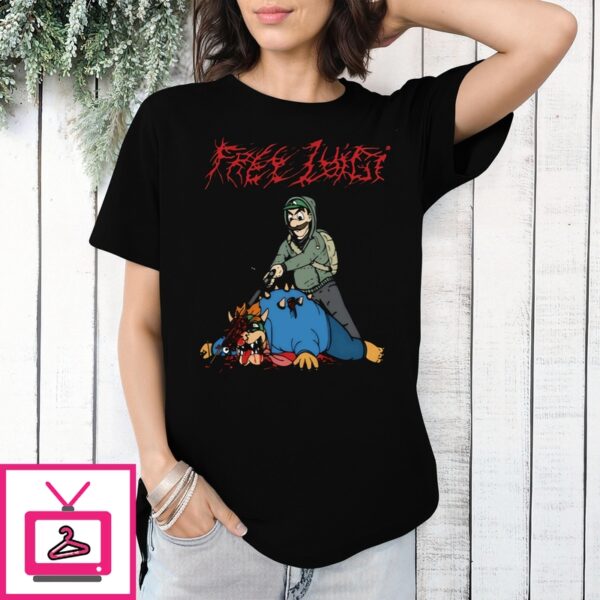 Mario Free Luigi T-Shirt