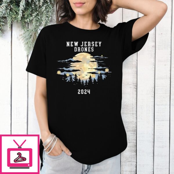 Moon New Jersey Drones 2024 T-Shirt