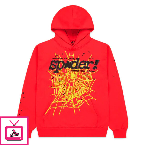 PNk V2 Spider Hoodie Red Get Up to 30 Discount