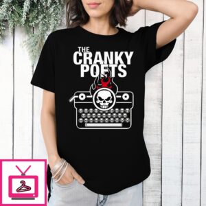 Skull The Cranky Poets T-Shirt