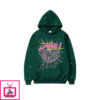 Sp5der 555555 YOUNG Thug Green Hoodie Limited In Stocks