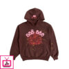 Sp5der Angel Number Hoodie – Brown Limited In Stocks