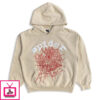 Sp5der Logo Hoodie Cream Limited In Stocks Buy Now
