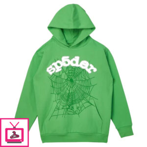 Spider Worldwide Crystal Websuit Hooded Sweatshirt Green – US-SPIDER