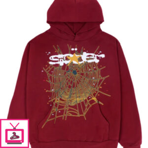 Spider Worldwide Hooded Sweatshirt Burgundy Buy Now