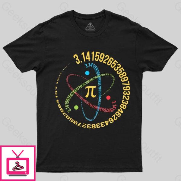 Atom Pi Math Science T-Shirt