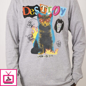 Destroy Cat Long Sleeve