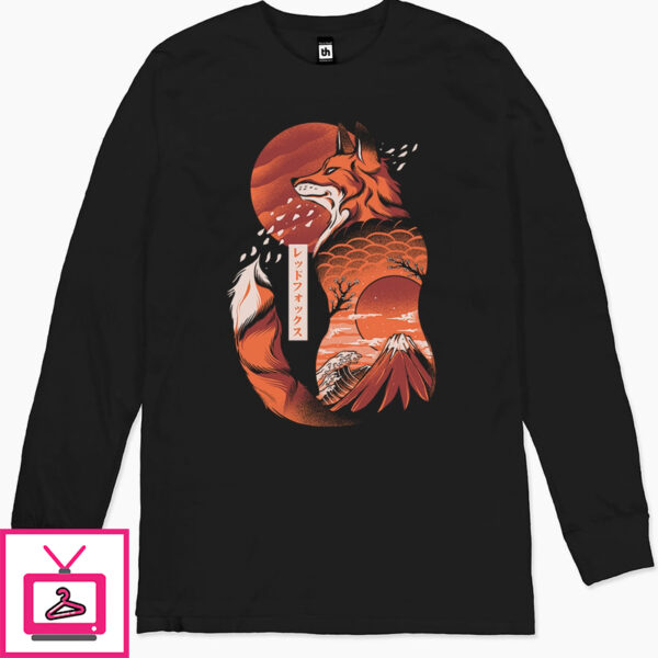 Japanese Fox Long Sleeve