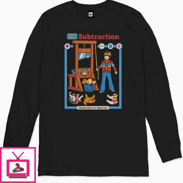 Learn About Subtraction Long Sleeve