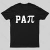 Papi Pi Dad Puns Math Nerd T-Shirt