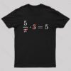 Pi Cancels Out Nerd T-Shirt