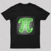 Pi Day Neon Geek T-Shirt