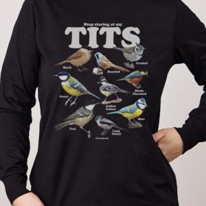 Stop Staring At My Tits Long Sleeve