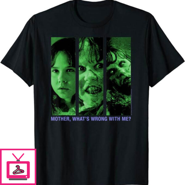 The Exorcist T-Shirt Whats Wrong With Me T-Shirt Halloween