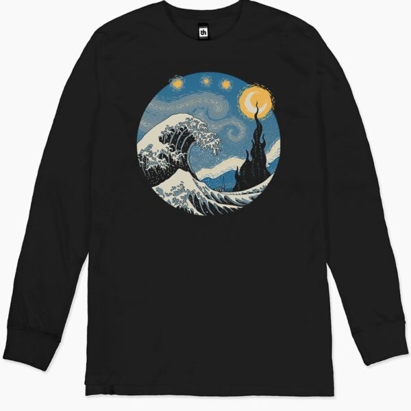 The Great Starry Wave Long Sleeve