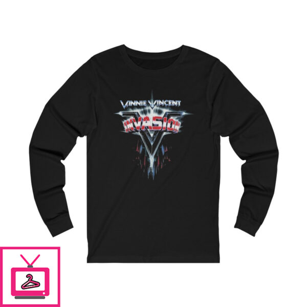 Vinnie Vincent Invasion 1986-87 Tour Long Sleeved T-Shirt