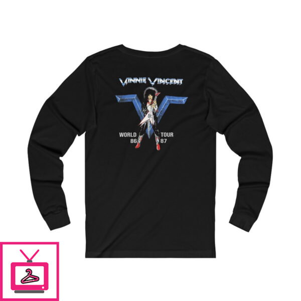 Vinnie Vincent Invasion 1986-87 Tour Long Sleeved T-Shirt