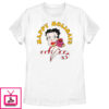Women’S Betty Boop Happy Holidays Candy Cane T-Shirt