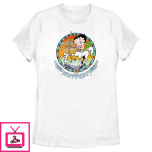 Women’S Betty Boop Sagittarius Zodiac T-Shirt